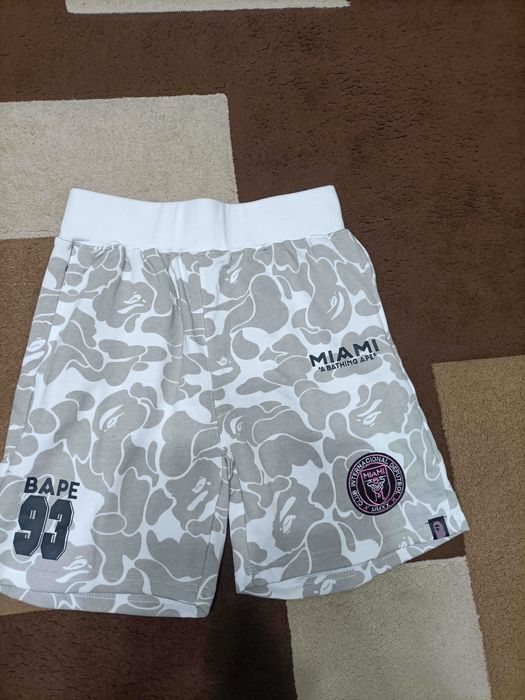 Pantaloni Scurți BAPE x Inter Miami CF – Ediție Limitată