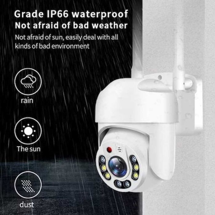 5G Wifi камера COBRA Външен PTZ 5MP HD 1080P безжична нощно виждане