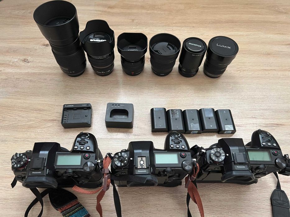Профессиональный парк камер Lumix G9 + ТОП-оптика