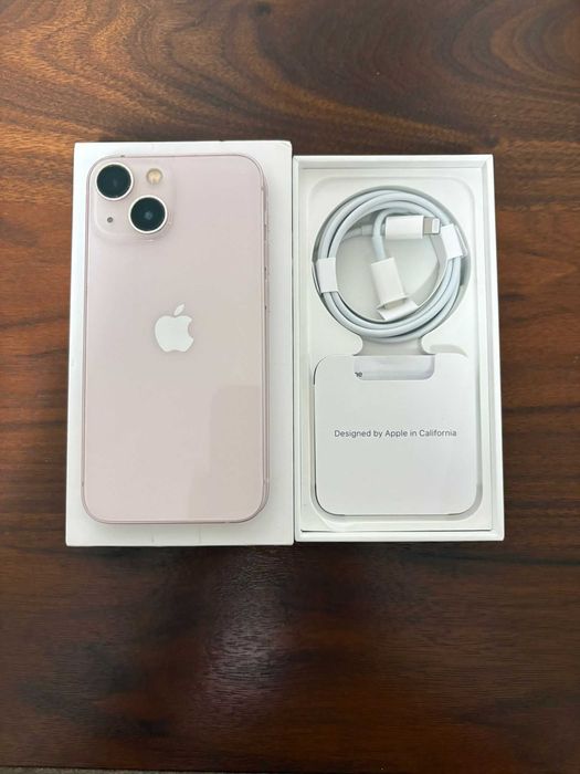 Vând IPhone 13 mini pink 128 GB