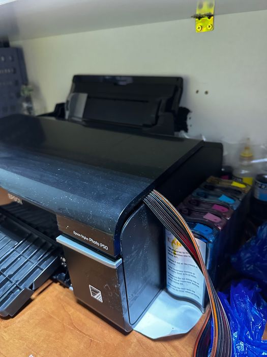 Цветной принтер epson p50
