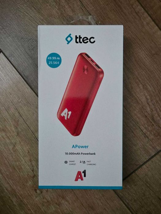 PowerBank батерия за зареждане TTEC