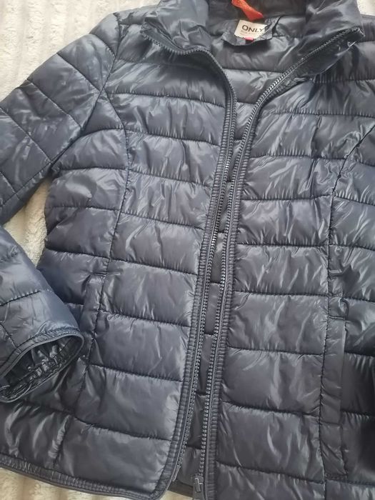 Geacă de fâș bleumarin