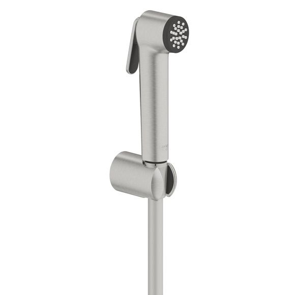Grohe Артикули за баня цвят super steel, ръчен душ,смесител за вграждане, тяло за вграждане, стенни коляно