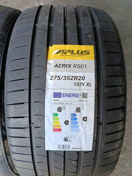 НОВИ ЛЕТНИ -20цола-275/35:245/40-750лв."APLUS"-с монтаж и баланс