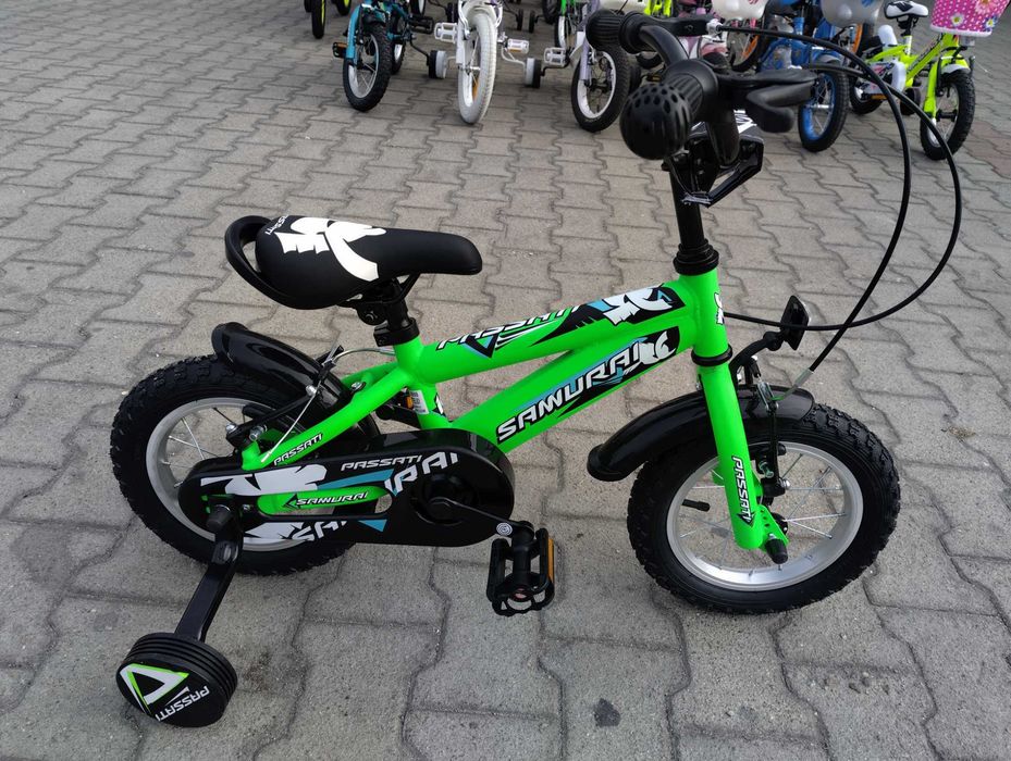 PASSATI Велосипед 12" SAMURAI зелен