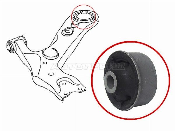 Сайлентблок Toyota Avensis