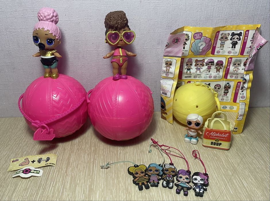 Куклы LOL + киндер игрушки LOL