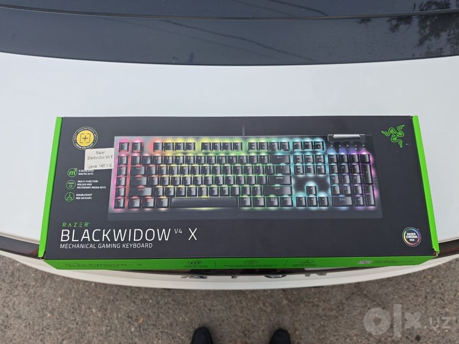 Black widow v4X klaviatura
