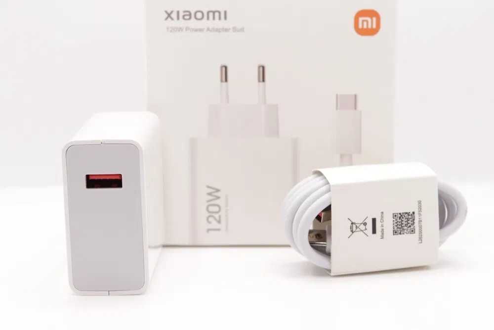 Incarcator Xiaomi 120W cu cablu Fast Charging  NOU-CUTIE cu factura