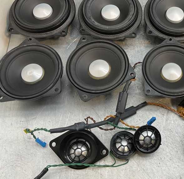 Sistem audio boxe Harman Kardon difuzor instalatie original BMW F10 F11 F01 F07 , amplificator ,subwoofer, tweetere, bass