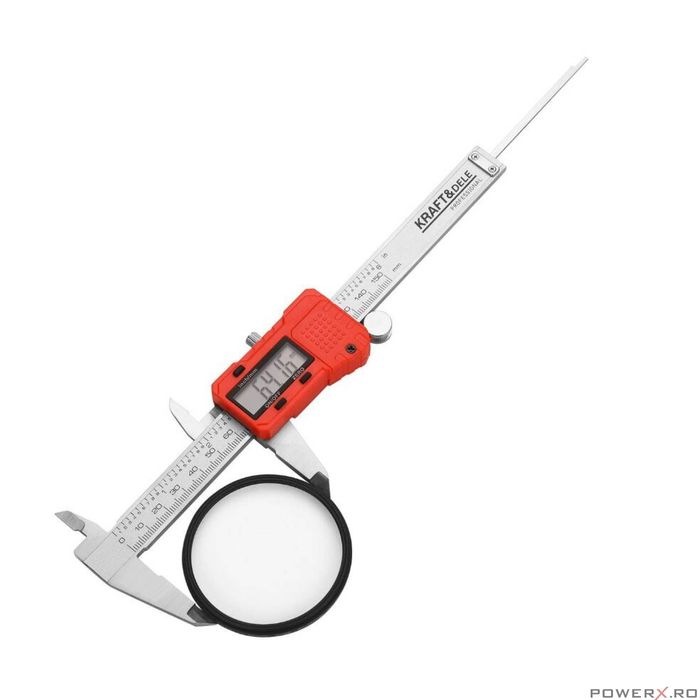 Subler electronic, 0 - 150 mm, afisaj LCD, Kraft