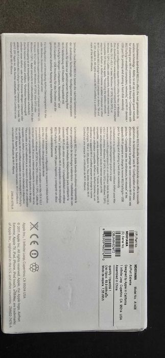 Apple AirPort Extreme A1408 router wireless gigabit