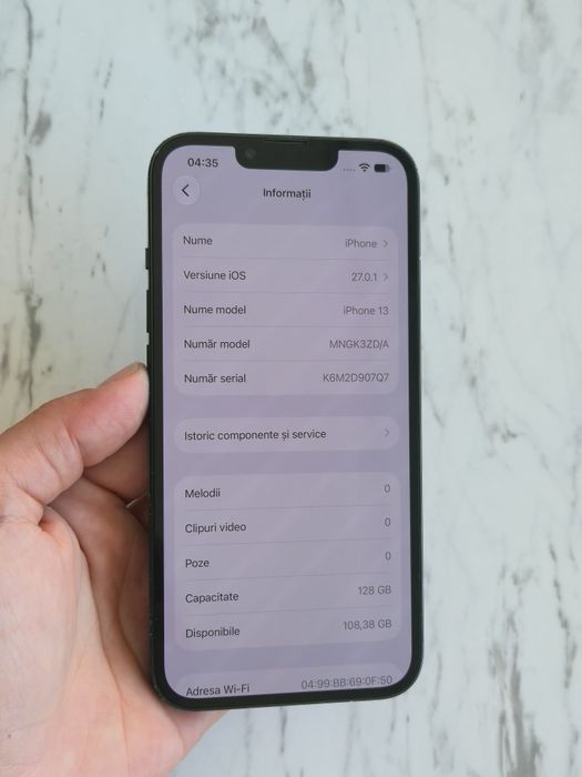 Vand/Schimb iPhone 13 128gb