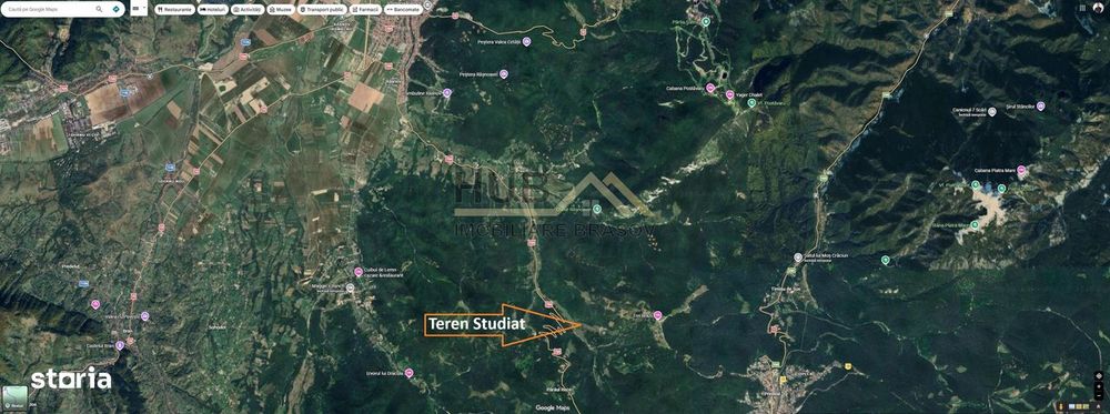 Teren Paraul Rece Rasnov 5.300mp | Priveliste | Extravilan | Curent