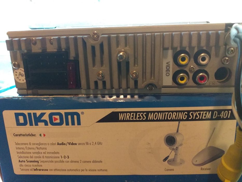 Dvd auto cu usb,card,fata detasabila nou