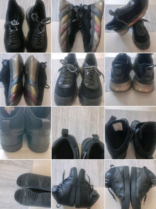 Nike air,Gioseppo,Kappa,Nike Бели кожени  38 номер,черни Nike номер 38,