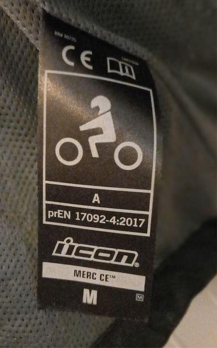 Мото яке Icon Merce Battlescar