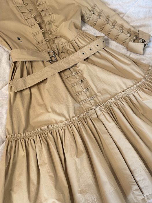 Платье песочного оттенка под Dior (Корея)