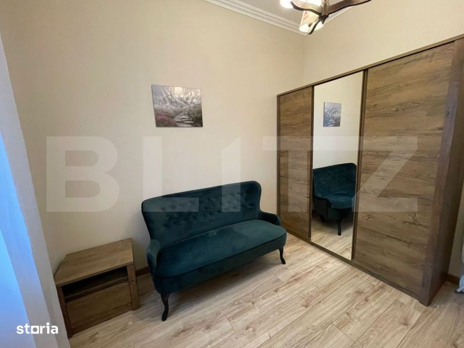 Apartament 3 camere, 65 mp, scara interioara si curte - Ciuperca 1 Mai