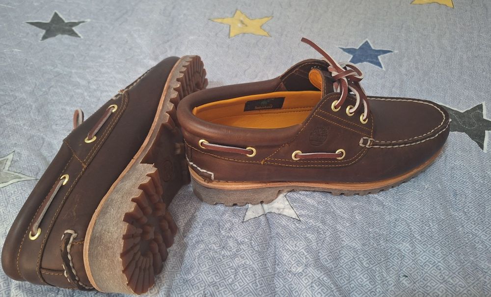 Timberland AUTHENTICS 3 EYE CLASSIC - Pantofi navigație - braun 41