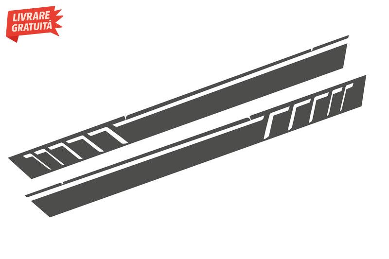 Bandouri Laterale Mercedes G-Class W463 (1989-2017) cu Stickere Latera