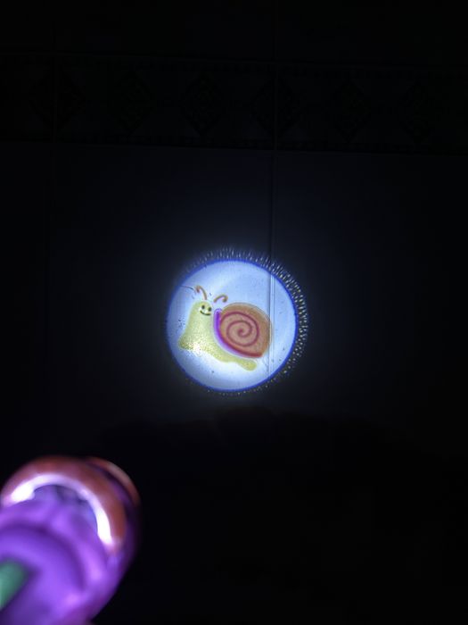 Развивающий фонарик проектор