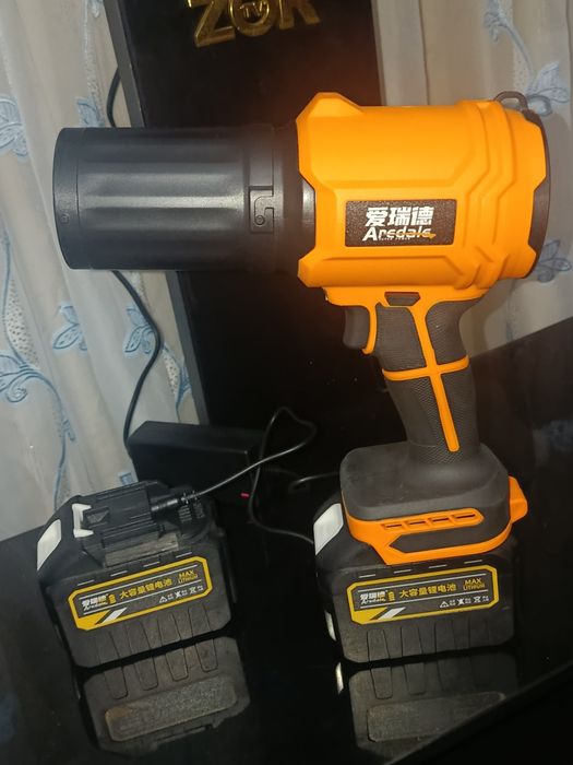 Воздуходув Мощная аккумуляторная турбо-воздуходувка Aredale