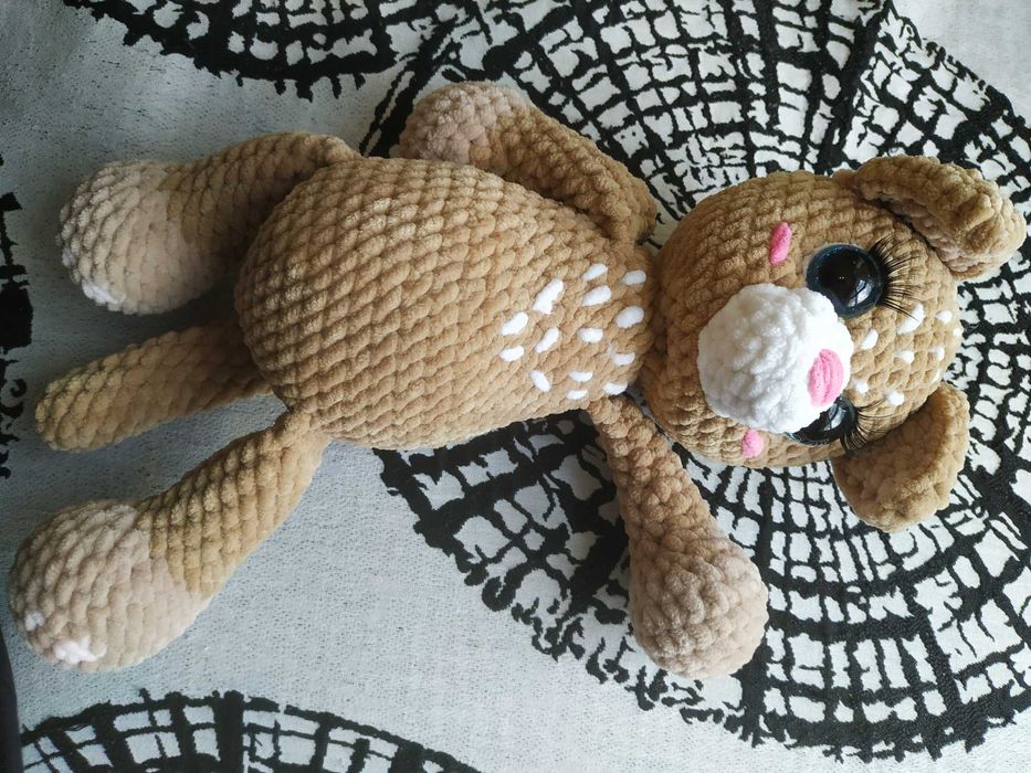 плетена играчка  коте