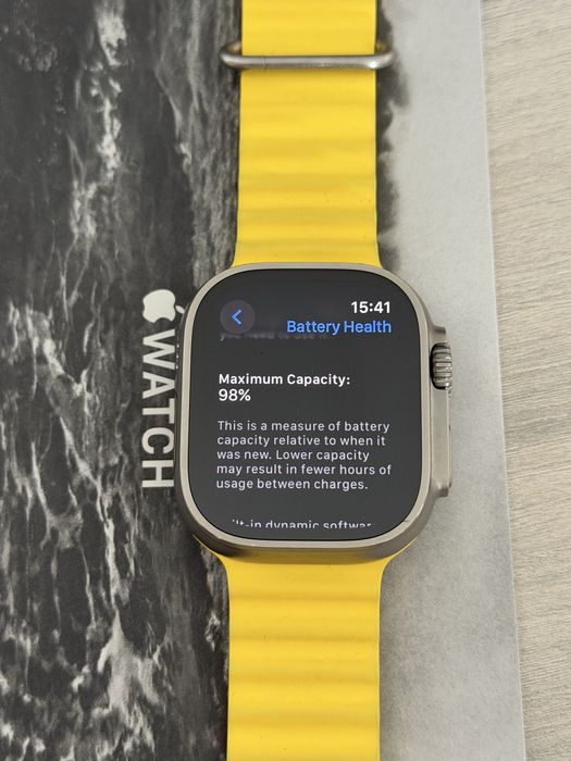 Apple Watch Ultra – Impecabil, 98% baterie, cumpărat de nou