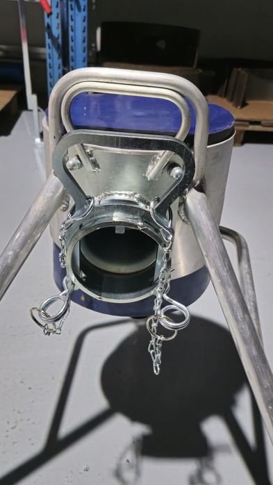 Trepied (cavalet) pentru sapă semiuscata din aluminiu
