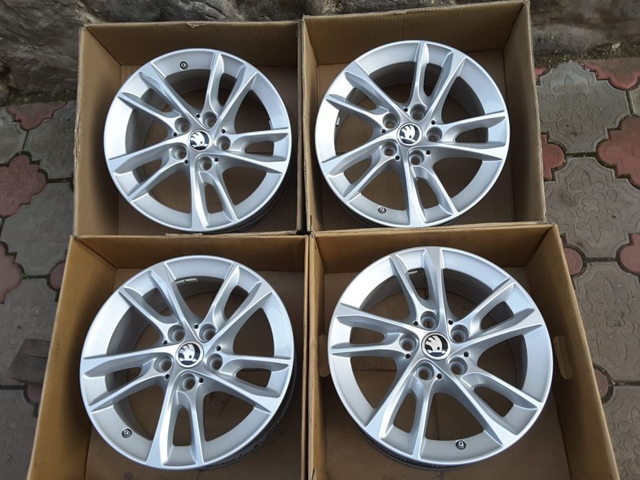 jante aliaj 16; 5x112; Skoda Octavia 3, Octavia 4, Yeti