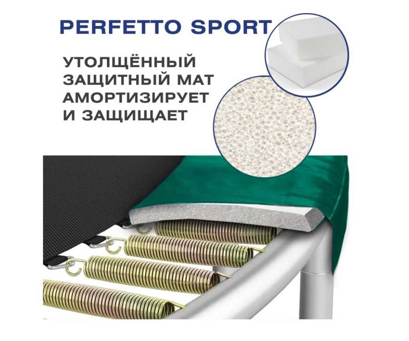 Батут каркасный. Диаметр-4.27 метр. Доставка и установка  бесплатно