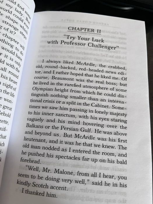 English book the lost world