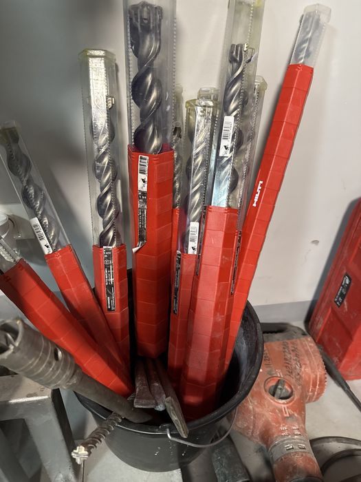 Spirale , burghie hilti 25,30,32,40,45mm x450