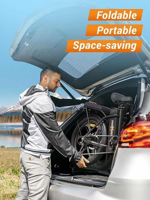 Сгъваемо електрическо колело HillMiles MilePort 1 500W 36V 13Ah
