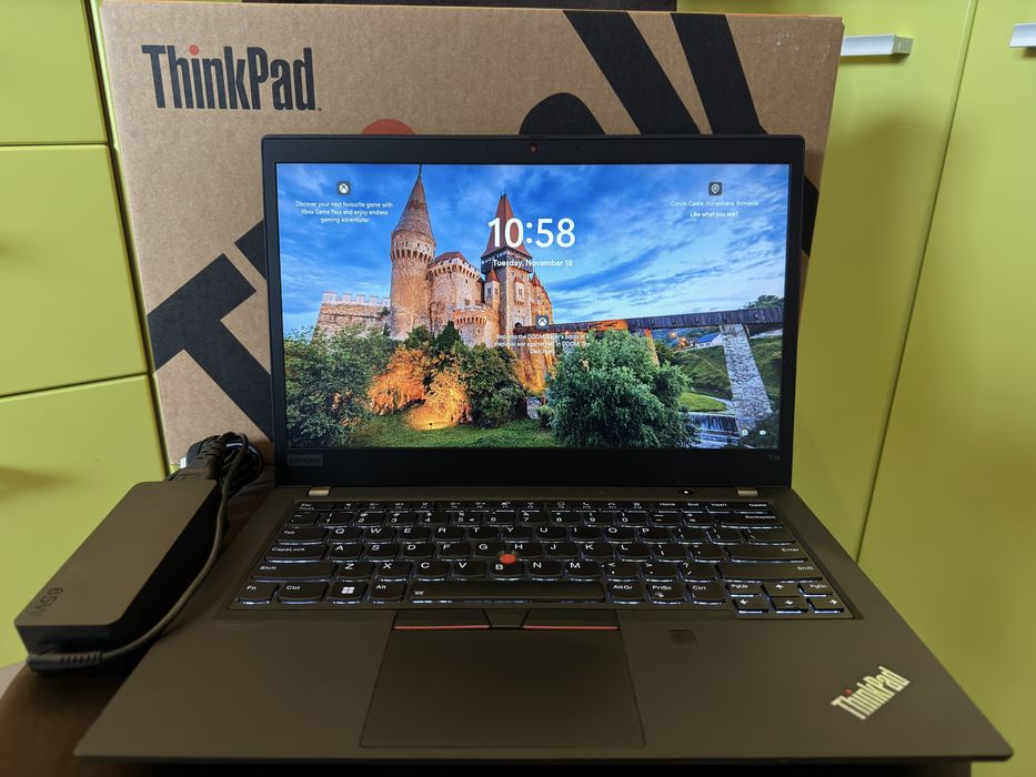 Laptop Lenovo vPro ThinkPad T14, 16GB RAM, i5, 1TB NVMe SSD