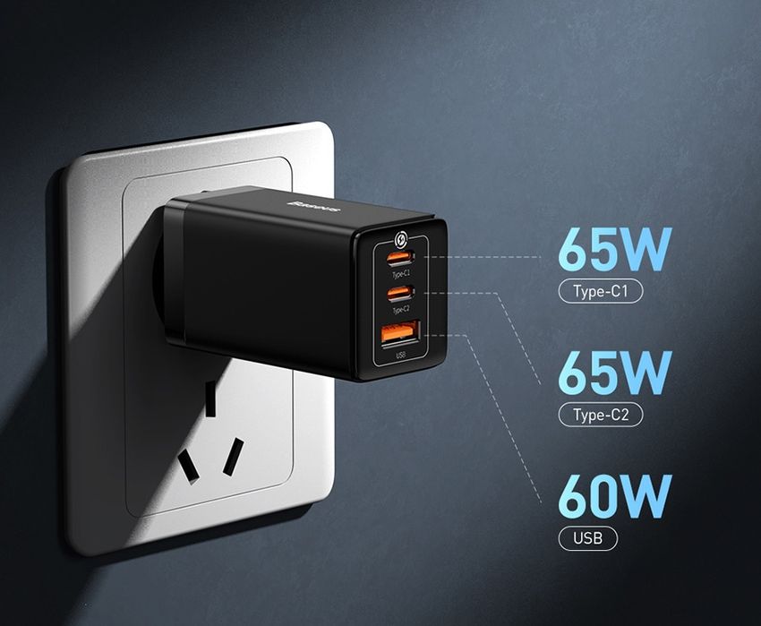 Baseus Gan5 Pro Fast Charger 65W бързо зарядно