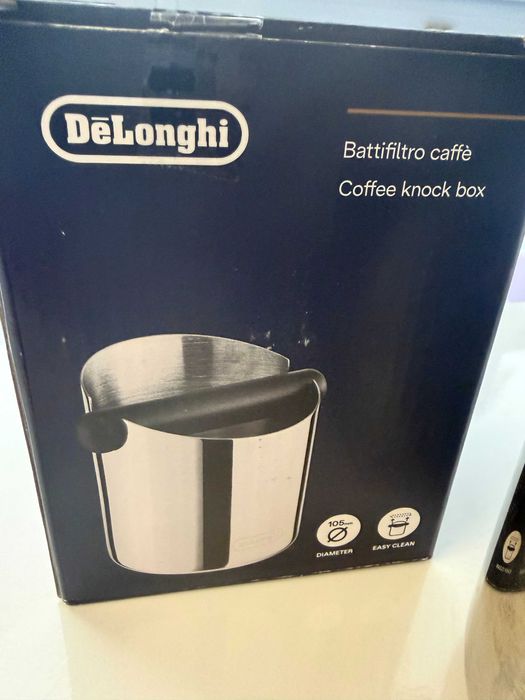 Контейнер за утайка от кафе, неръждаема стомана - DeLonghi