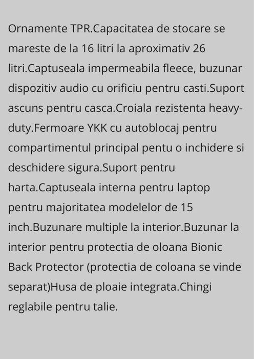 Brău moto SM  protecție rinichi..