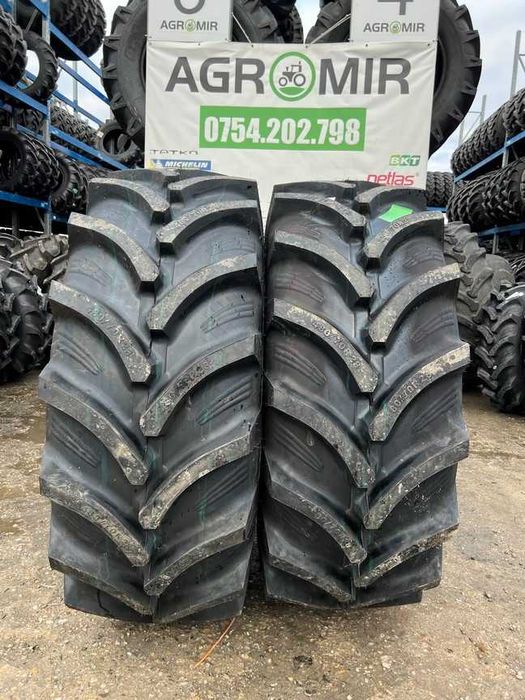 Cauciucuri 480/70 R28 noi radiale cu garantie pentru tractor Case