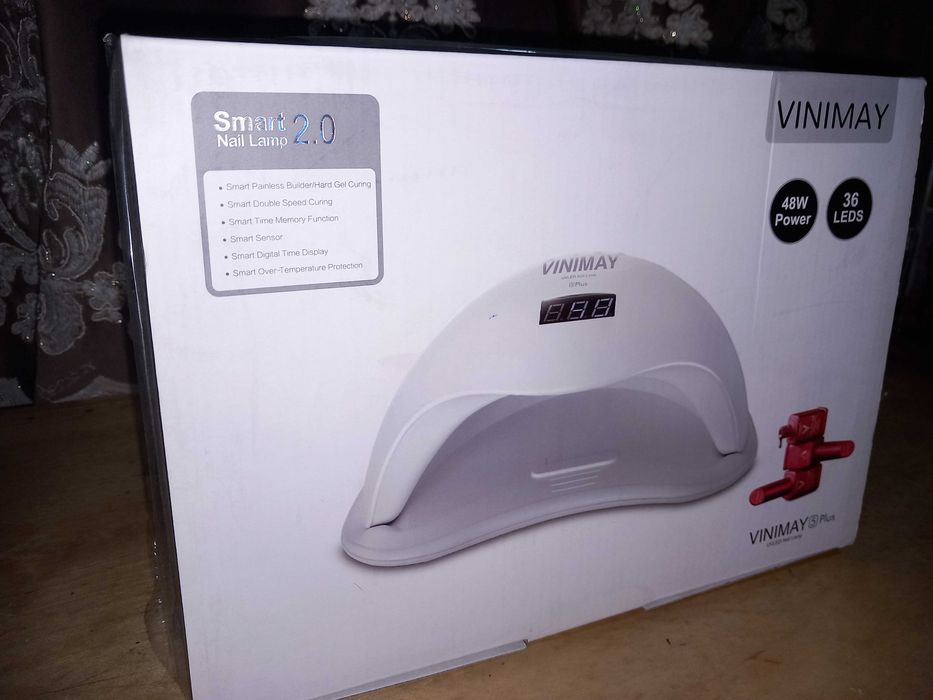 Лампа для сушки ногтей Uvled Nail Lamp