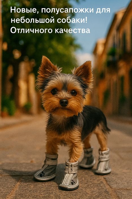 Полусопожки для собачки
