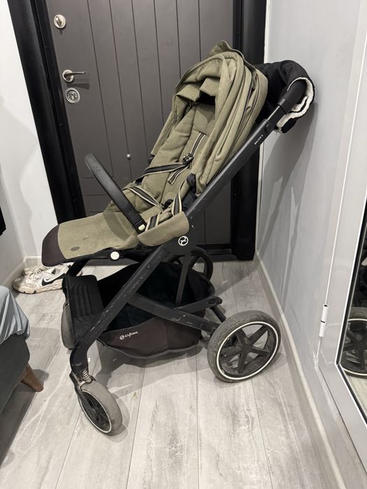 Детска количка Cybex тъмно зелена