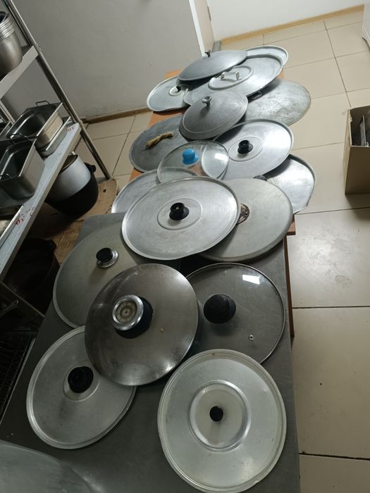 Казаны все с крышками