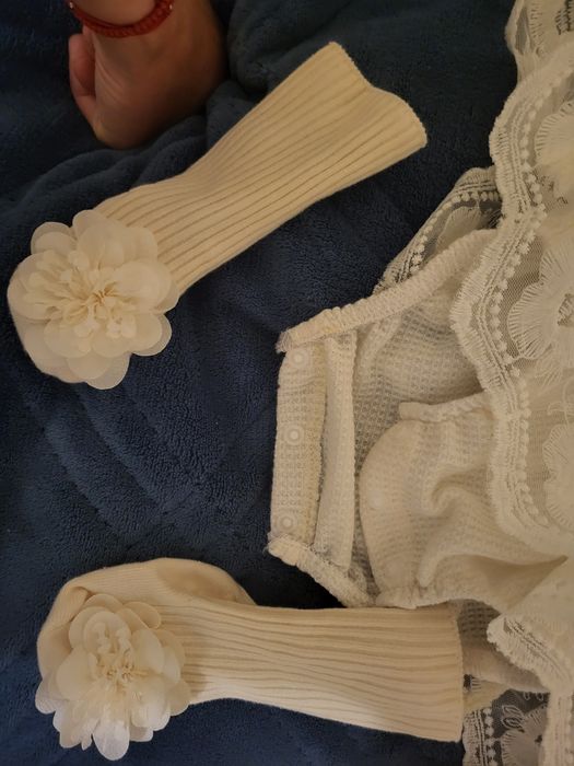 Бебешка рокля за погача и  украса