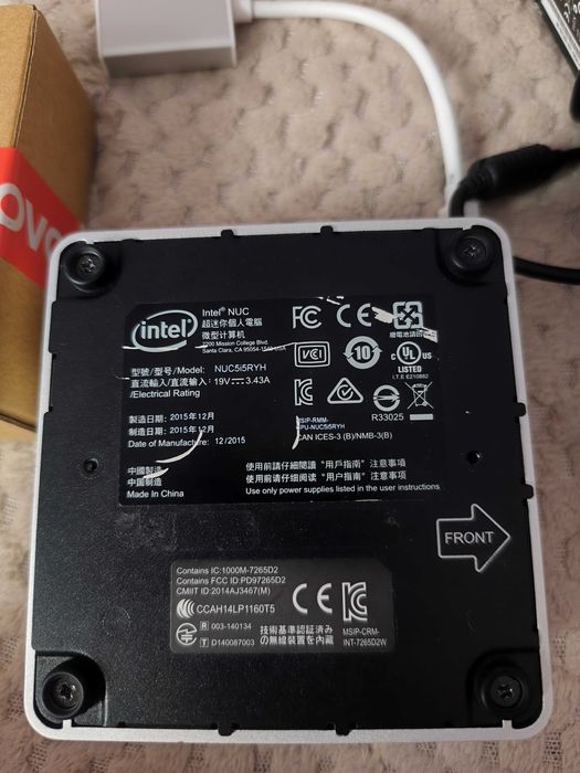 Mini PC Intel NUC NUC5i5RYH i5 8GB Ssd 256 GB Floresti • OLX.ro