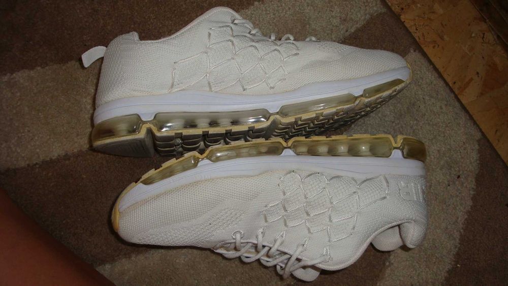 Adidași albi de pânză, unisex, damă, bărbat, nr 40