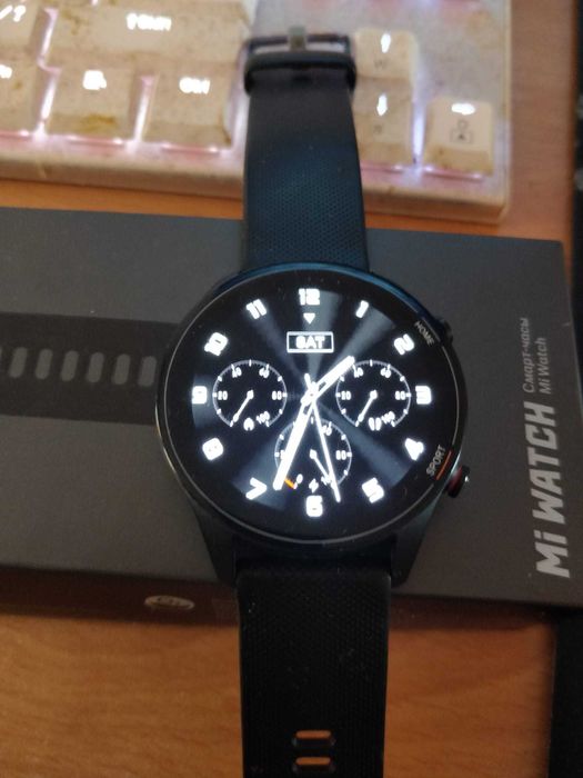Vand Smartwatch Xiaomi Mi Watch, Negru