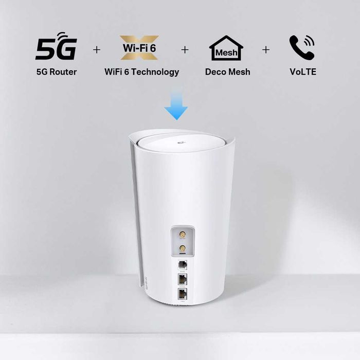Скидка TP-Link Deco X80-5G (1-Pack)/5G AX6000 Wi-Fi 6 Роутер 1,4